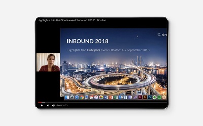 Highlights från Boston - Inbound 2018